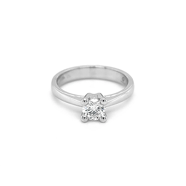 Gold Verlobungsring mit Diamant