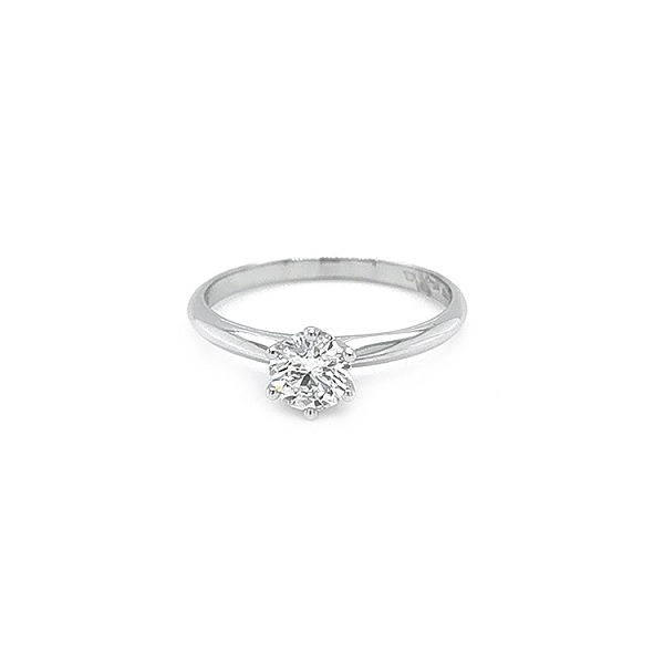 Gold Verlobungsring mit Diamant