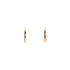 Elegante Creolen aus 14K Gelbgold