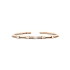 Diamant-Manschettenarmreif aus 18kt Roségold, 0,79 ct