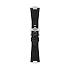 Schwarzes Tissot Lederarmband für PRX 35 mm T852.049.990