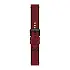 Tissot bordeauxrotes Lederarmband 22 mm T852.049.048