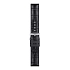 Tissot schwarzes kautschuk- und lederarmband 22 mm T852.046.761