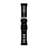 Schwarzes silikonarmband Tissot 21 mm SX T852.049.249