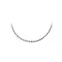 Damen halskette aus weißgold