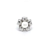 Eleganter Ring aus Weißgold mit Perle