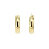 Elegante goldene Creolen