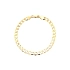 Elegantes Goldarmband Panzermuster