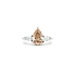 Ring aus 18kt Gold mit Fancy Yellow und weißen Diamanten