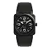 Bell & Ross BR 03 Schwarz Matt BR03A-BL-CE/SRB