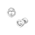 Gold-Ohrringe Chopard Happy Diamonds 83A054-1001
