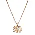 Gold-Anhänger Chopard Happy Diamonds Elefant 79A189-5001