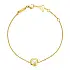 Gold Chopard Happy Diamonds Armband 85A017-0001