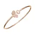 Gold Chopard Happy Hearts Armband 85A083-5702