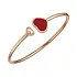 Gold Chopard Happy Hearts Fonds-Armband 857482-5702
