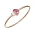 Gold Chopard Happy Hearts Armband 857482-5706