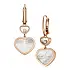 Gold-Ohrringe Chopard Happy Hearts 837482-5310