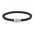 Montblanc Armband aus Weichem Leder mit Drei Ringen MB130895