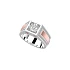 Gold Ring Zancan Couture Saphir EA213BR