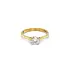 Gold Verlobungsring mit Diamant