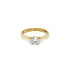 Gold Verlobungsring mit Diamant