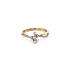 Goldring mit Diamanten