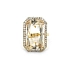 Goldring mit Citrin und Diamanten