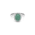 Goldring mit Smaragd und Diamanten