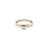 Goldring mit Diamant