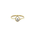 Goldring mit Diamanten