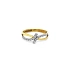 Goldring mit Diamanten