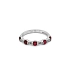 Goldring mit Rubinen und Diamanten
