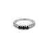 Goldring mit Saphiren und Diamanten