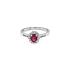 Goldring mit Rubin und Diamanten