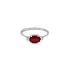 Goldring mit Rubin und Diamanten