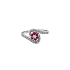Goldring mit Rubinen und Diamanten