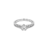 Verlobungsring aus Gold mit Diamanten