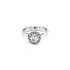 Verlobungsring aus Gold mit Diamanten