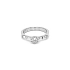 Verlobungsring aus Gold mit Diamanten