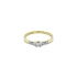 Verlobungsring aus Gold mit Diamanten