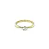 Gold Verlobungsring mit Diamant