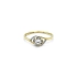 Verlobungsring aus Gold mit Diamanten