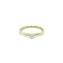Gold Verlobungsring mit Diamant
