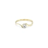 Gold Verlobungsring mit Diamant