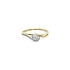Verlobungsring aus Gold mit Diamanten