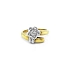 Goldring mit Diamanten
