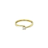 Gold Verlobungsring mit Diamant