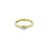 Gold Verlobungsring mit Diamant