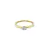Gold Verlobungsring mit Diamant