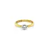 Gold Verlobungsring mit Diamant